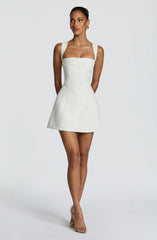 Iona Mini Dress - Ivory