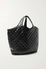 SAINT LAURENT Icare extra large embellished quilted leather tote