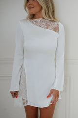 Monty Mini Dress-Off White