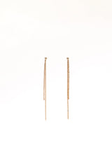 Genevieve Drop Earrings - Gold