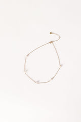 Kealy Pearl Necklace - Gold