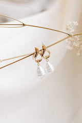 Medella Earrings - Pearl