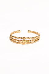 Noah Cuff Bracelet - Gold
