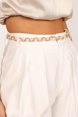 Sofia Pearl Belt - Gold