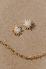 Soleil Earrings - Gold