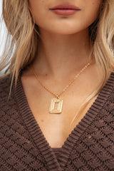 Solene Necklace - Gold