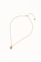 Sophie Heart Necklace - Gold