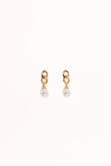 Tallulah Earrings - Gold/Pearl