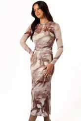 Adrianna Maxi Dress - Cacao