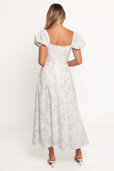 Beati Midi Dress - Blue
