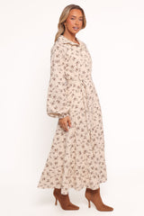 Lincoln Long Sleeve Maxi Dress - Floral