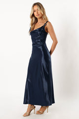 Loxana Midi Dress - Midnight