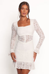 Lyra Mini Dress - White