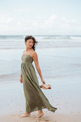 Odessa Maxi Dress - Palm Green