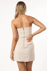 Romi Linen Dress - Natural