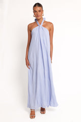 Theophania Maxi Dress - Pale Blue