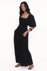 Ebony Jumpsuit - Black