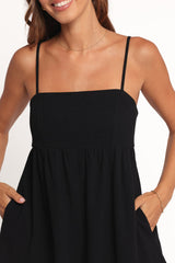 Quinley Romper - Black