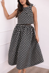 Rhea Two Piece Set - Black