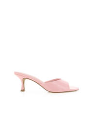 Addy Heels - Ice Pink Patent