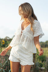 Carlen Top - White