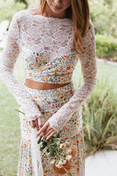 Dara Top - Garden Floral