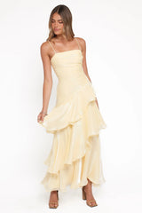 Rosalie Maxi Dress - Butter Yellow