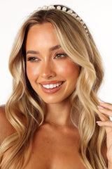 Baylee Headband - Pearl
