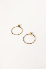 Bonnie Hoop Earrings - Gold
