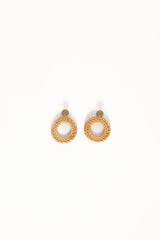 Esther Earrings - Tan