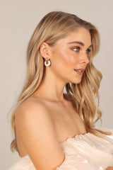 Flora Earrings - Gold