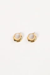 Lainey Hoop Earrings - Gold