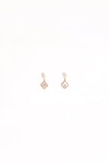 Marlowe Flower Earrings - Gold