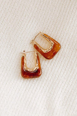 Minsi Earrings - Brown