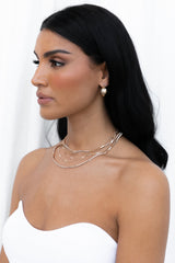 Venia Multi Layered Necklace - Gold