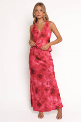 Velman Skirt - Red Print