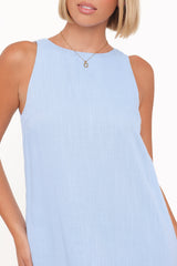 Coben Mini Dress - Blue