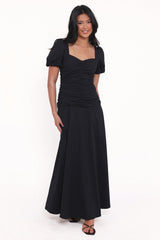 Denver Midi Dress - Black