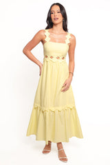 Dixie Maxi Dress - Yellow