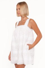Kelcie Mini Dress - White