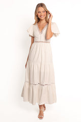 Minny Maxi Dress - Cream