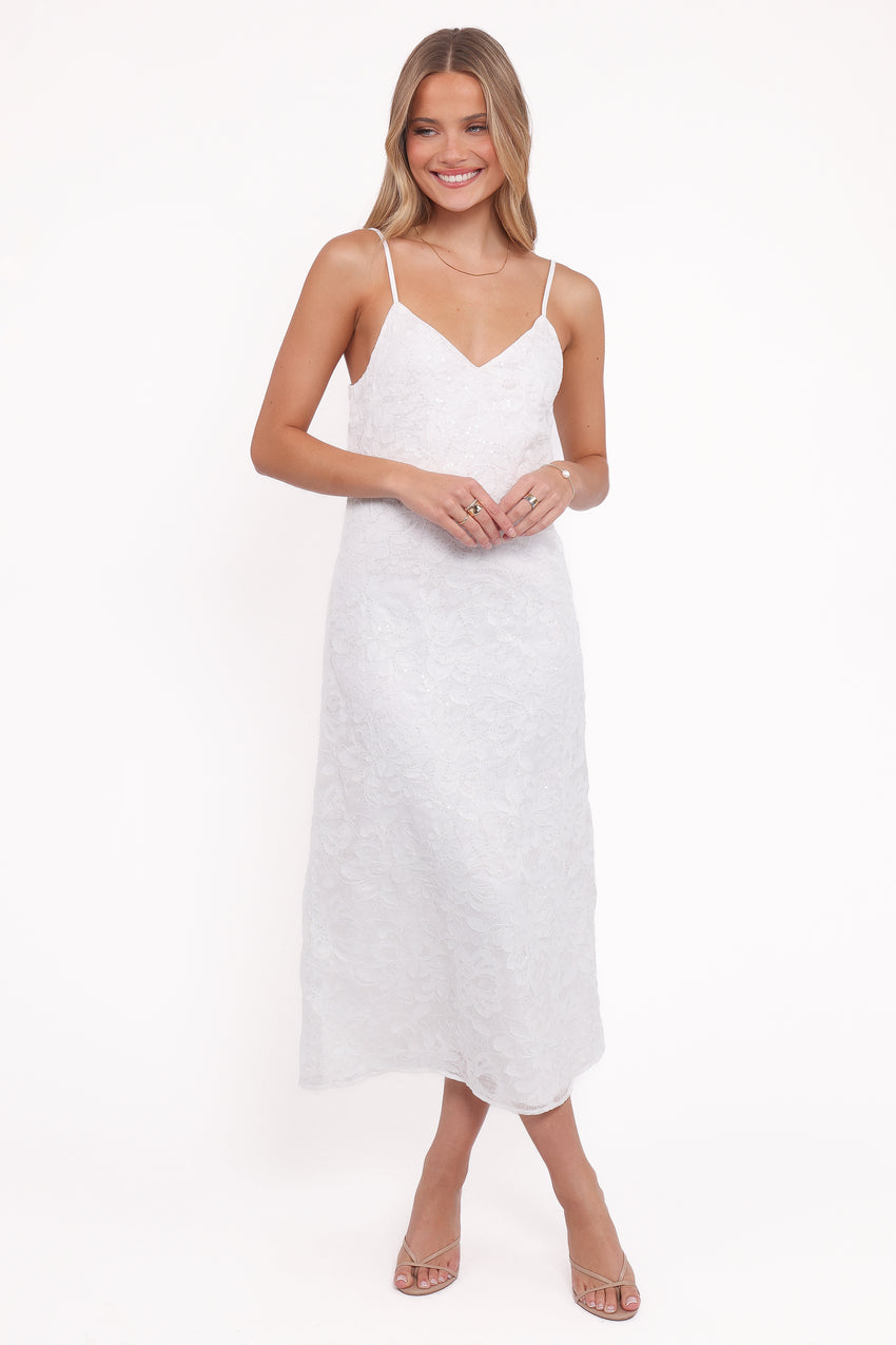 Saoirse Maxi Dress - White