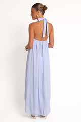 Theophania Maxi Dress - Pale Blue