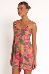 Analu Romper - Pink Rio
