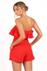 Elliott Romper - Red