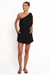 Sally Romper - Black