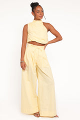 Althea Pant Set - Yellow